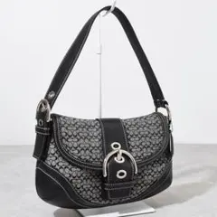 archive y2k coach Flap Soho Hobo Bag