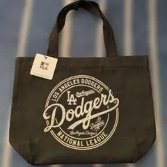 MLBドジャース　ジャガードトートバッグ　大谷翔平山本由伸佐々木朗希