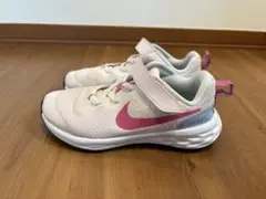 NIKE レボリューション6 PSV ピンク/ホワイト　スニーカー　18.0cm