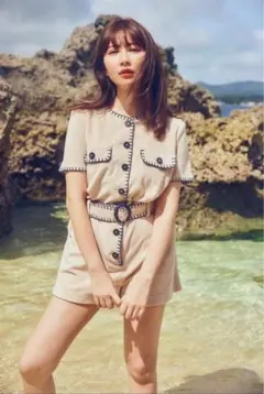 Herlipto Summer time Romper/ロンパース/M - メルカリ