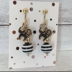 【ワンコイン】イヤリング/cat