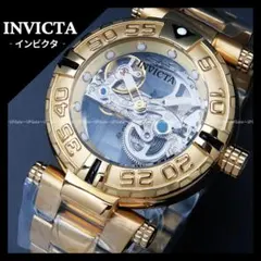 自動巻☆斬新なスケルトンデザイン INVICTA Anatomic 44265 - メルカリ