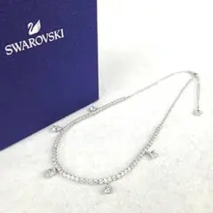 〇未使用級〇スワロフスキー　ネックレス　テニスデラックス 1