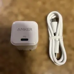 Anker PowerPort III 20W Cube Cタイプコード付き