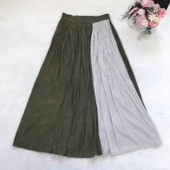 デッサン ロングプリーツスカート レディース ボトム フレア カジュアル 可愛い