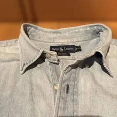 ralph lauren ラルフローレン　半袖シャツ　デニム