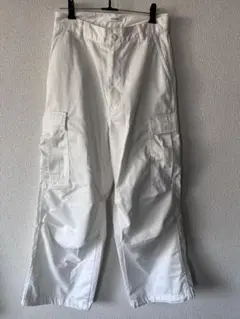 WEGO STANDARD ホワイト カーゴパンツ S