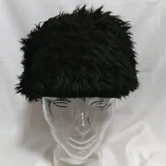 WEAVE TOSHI シャギー フェイクファー 平天ハット トーク  未使用
