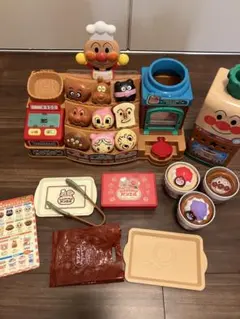 アンパンマン　ジャムおじさんの焼き立てパン工場　カフェセット