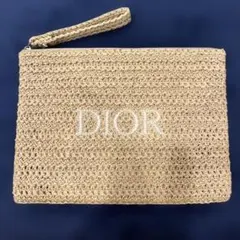 DIOR ディオール ノベルティ ストロー素材 ポーチのサムネイル