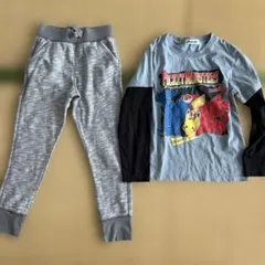 ポケットモンスター 140 浦起毛ズボン130セット