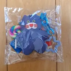mojojojo じゃらじゃらキーホルダー　青ネコのサムネイル