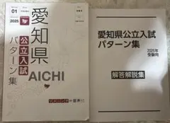 愛知県公立入試パターン集　2025のサムネイル