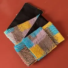 超個性派！スラッシュキルトの作り帯(半幅帯のカルタ結び） 超個性的！スラッシュキルトの作り帯（カルタ結び） - メルカリ