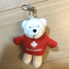 カナダ製クマのキーホルダー VANCOUVER