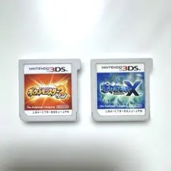ポケモンX ポケモン サン　2点セット　3DSソフトのサムネイル