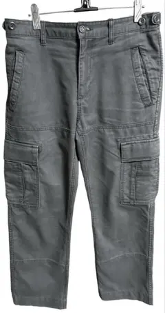 Eddie Bauer ワークパンツ カーゴパンツ グレー 31×30 古着
