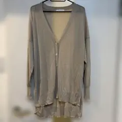 chocol raffine robe カーディガン ベージュのサムネイル