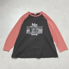 THE BEATLES　ビートルズ　ラグランTシャツ　7分袖　プリントのサムネイル