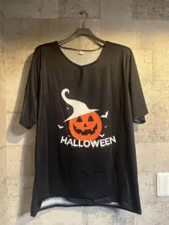ZUNBA ハロウィンジャック・オ・ランタンTシャツ XXL