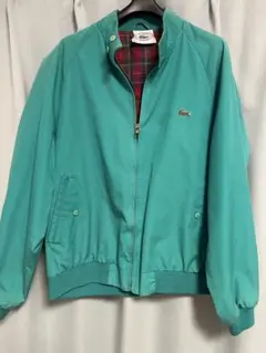 【レアカラー】90s IZOD LACOSTE ジャケット エメラルドグリーンLのサムネイル