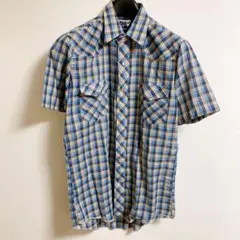 wrangler ラングラー　ウエスタンシャツ　ホースタグ　馬　80's