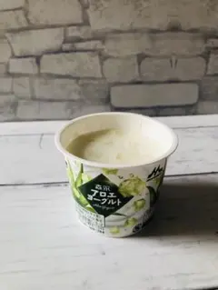 食品サンプル　アロエヨーグルト