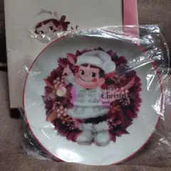 Fujiya ペコちゃんクリスマス皿 2007年製のサムネイル