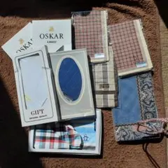 紳士物ハンカチ　15枚