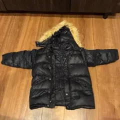 DOUBLE B ダウンコート 110 黒