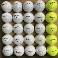 素人が集めたゴルフロストボール25球SRIXON Z-STARのサムネイル