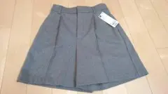 新品 GU ブラッシュドジャージーショートパンツ S BROWN 起毛素材