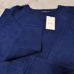 お値下げ致しました。　　　 ソウルベリール 瑠璃色ニット　タグ付き新品