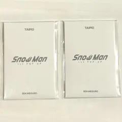 SnowMan 1st POP-UP 台北限定 目黒蓮 フォトカードバック C