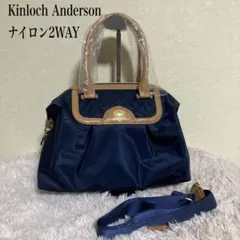 Kinloch Anderson ナイロン2WAYショルダーバッグ　未使用