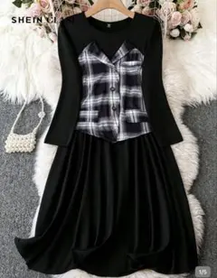 プラスサイズ レディースワンピース