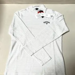 新品　未使用　キャロウェイ　表起毛片袋　モックネック　シャツ　メンズ　M