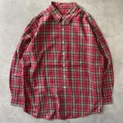 90s J CREW check shirt ジェイクルー チェック シャツ
