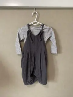 サロペット　70サイズ　男の子　breeze 2点セット