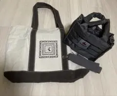 KINOKUNIYA トートバッグ & スヌーピーキルティングバッグ 2個セット