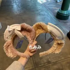 即日発送❣️香港ディズニー新作❣️ ダッフィーとシェリーメイ　カチューシャ二点セット