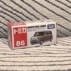 【トミカ86】DAIHATSU ダイハツ ムーヴ キャンバス ピンクのサムネイル