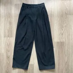 UNIQLO コントワーデコトニエ ブラッシュドジャージータックワイドパンツ