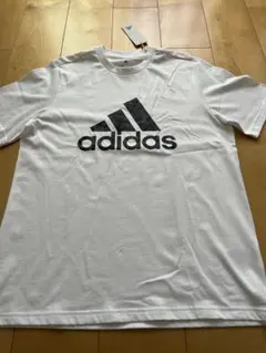 adidas ホワイト Tシャツ　XL