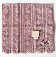 JILL STUART 花柄ストライプタオルハンカチ