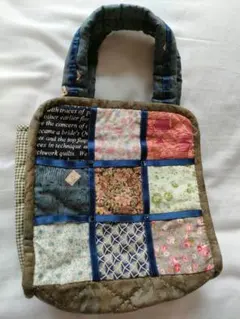 パッチワークデザイン トートバッグ