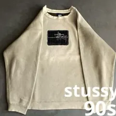 stussy ステューシー モノグラムナイロンジャケット 90年代