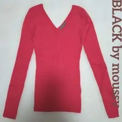 新品✮Black by mousy　ブラック バイ マウジー　柔らかいリブニット