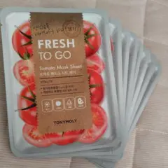 TONYMOLY FRESH TO GO トマト マスクシート 8枚セットのサムネイル