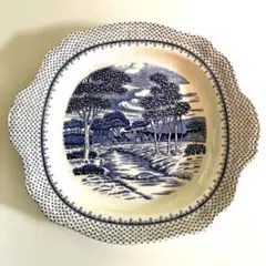 ニッコー　ダブルフェニックス　大きな角皿　昭和レトロ